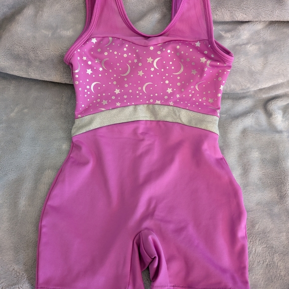 Cat & Jack Other - Cat And Jack Purple Star and Moon Gymnastics Leotard Girl's XS 4/5